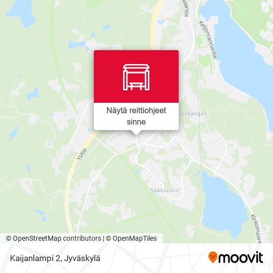 Kaijanlampi 2 kartta