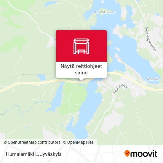 Humalamäki L kartta