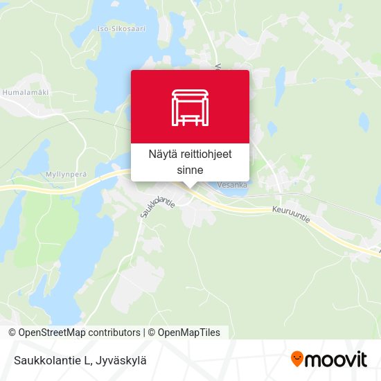 Saukkolantie L kartta
