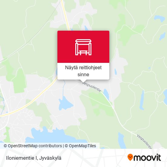 Iloniementie I kartta