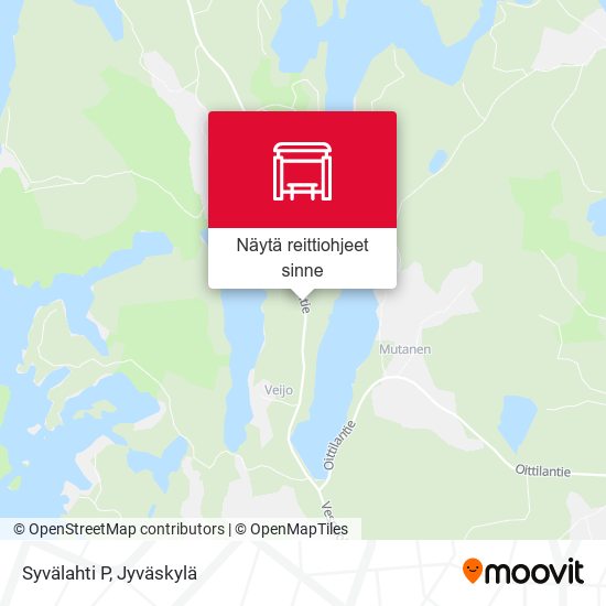 Syvälahti P kartta