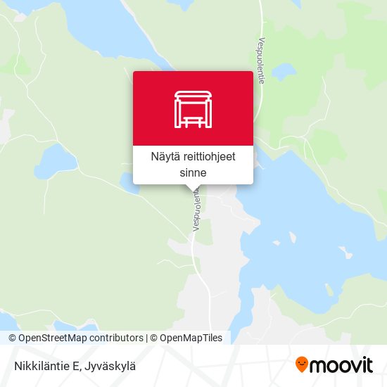 Nikkiläntie E kartta