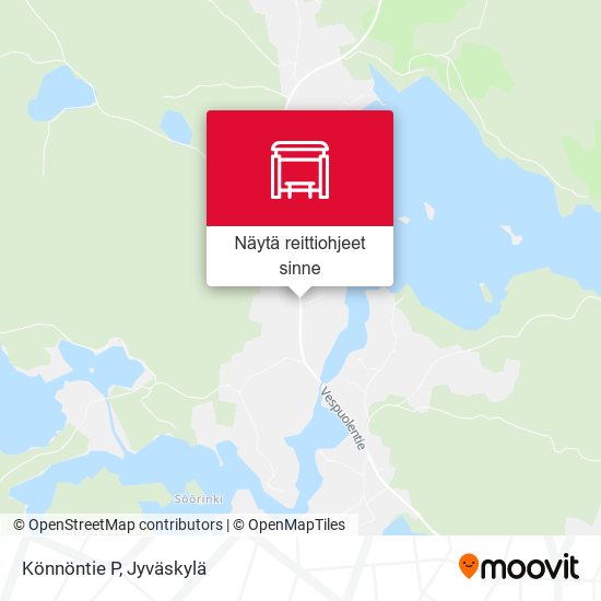 Könnöntie P kartta