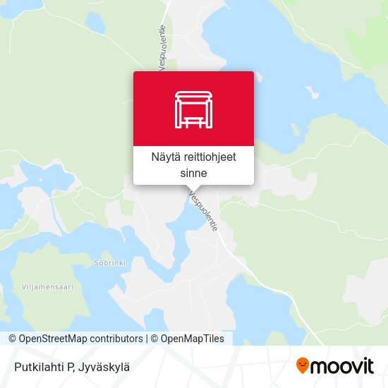 Putkilahti P kartta