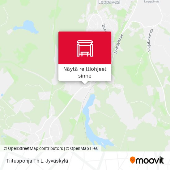 Tiituspohja Th L kartta