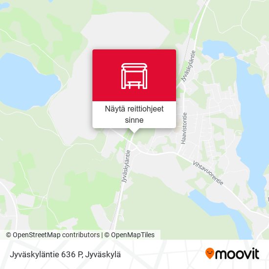 Jyväskyläntie 636 P kartta