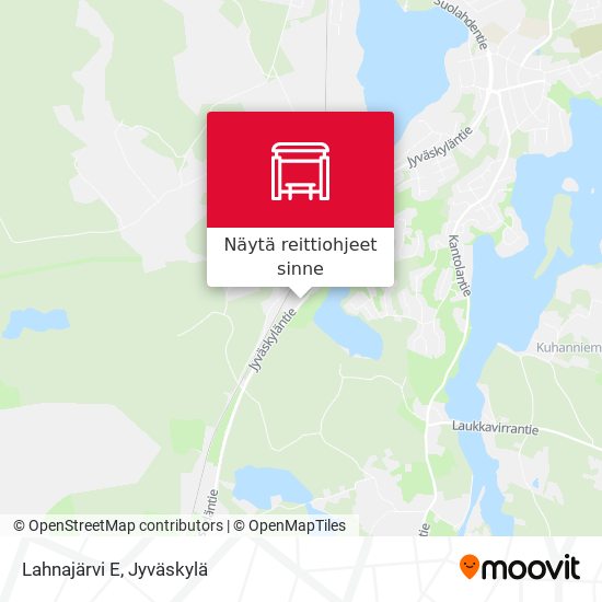 Lahnajärvi E kartta