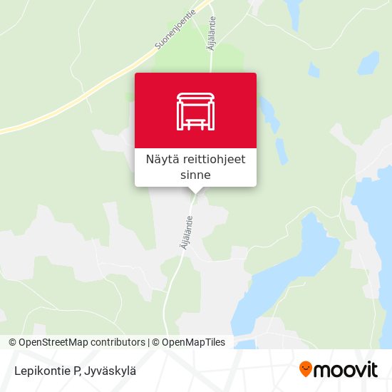 Lepikontie P kartta