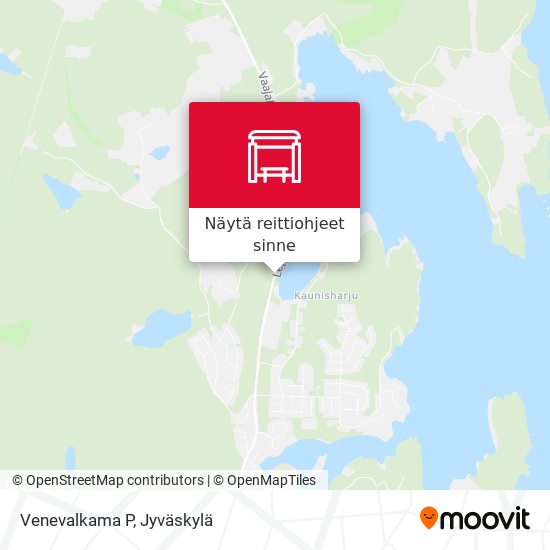 Venevalkama P kartta