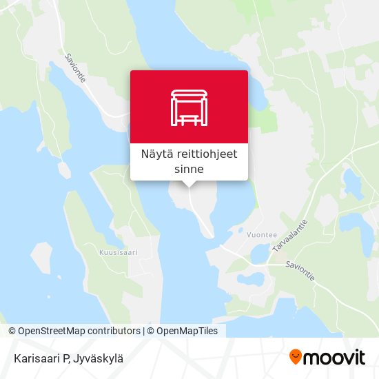 Karisaari P kartta