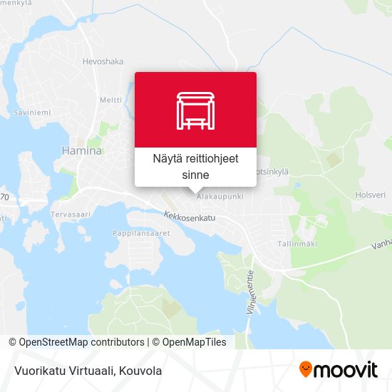 Vuorikatu Virtuaali kartta