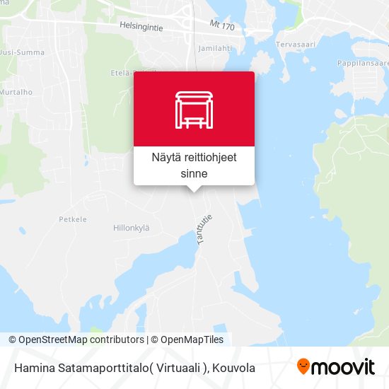 Hamina Satamaporttitalo( Virtuaali ) kartta