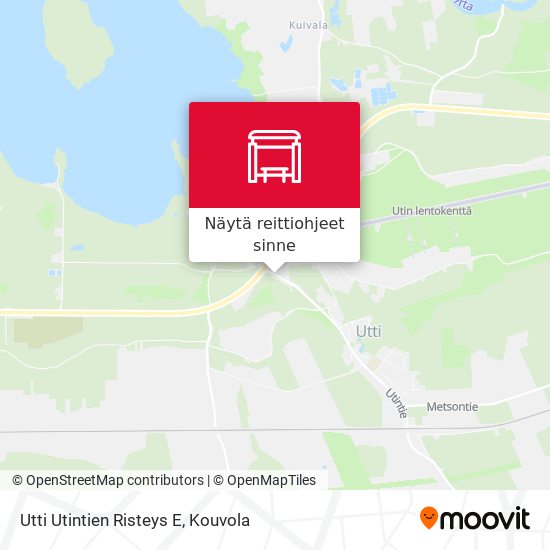 Utti Utintien Risteys E kartta