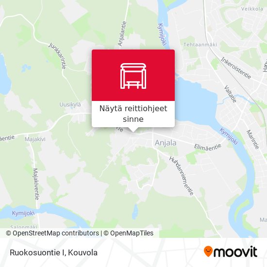 Ruokosuontie I kartta