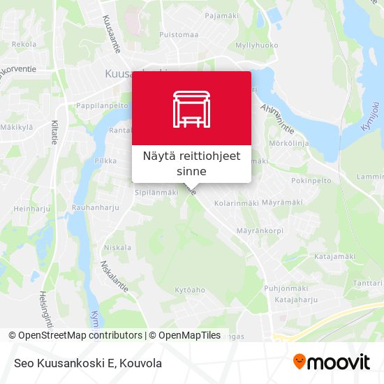 Seo Kuusankoski E kartta