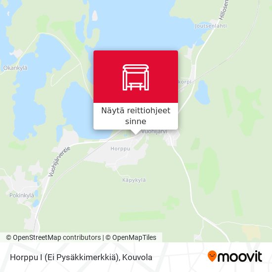 Horppu I (Ei Pysäkkimerkkiä) kartta