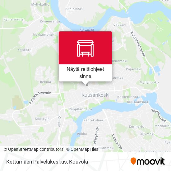 Kettumäen Palvelukeskus kartta