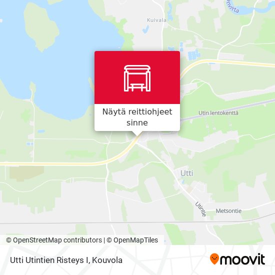 Utti Utintien Risteys I kartta