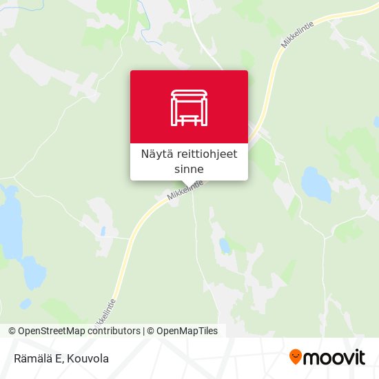 Rämälä E kartta