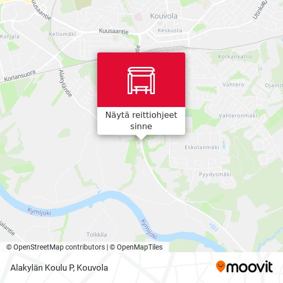 Alakylän Koulu P kartta