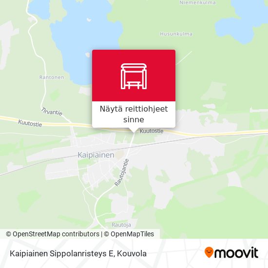 Kaipiainen Sippolanristeys E kartta