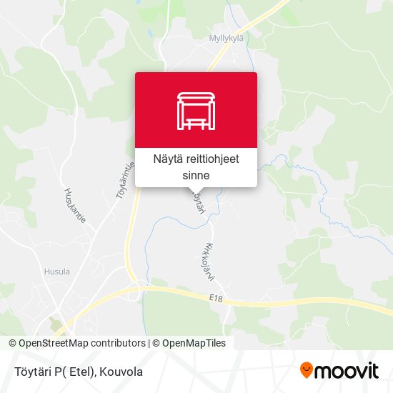 Töytäri P( Etel) kartta