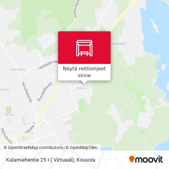 Kalamiehentie 25 I ( Virtuaali) kartta