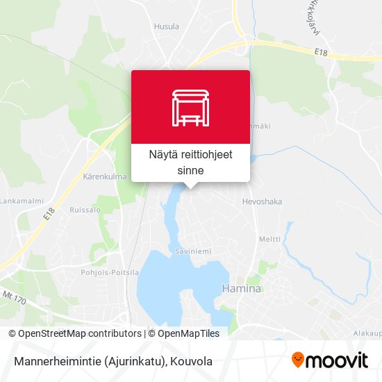 Mannerheimintie  (Ajurinkatu) kartta