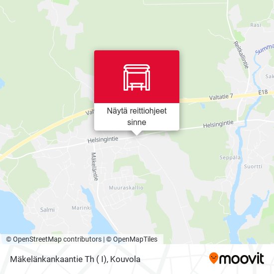 Mäkelänkankaantie Th ( I) kartta