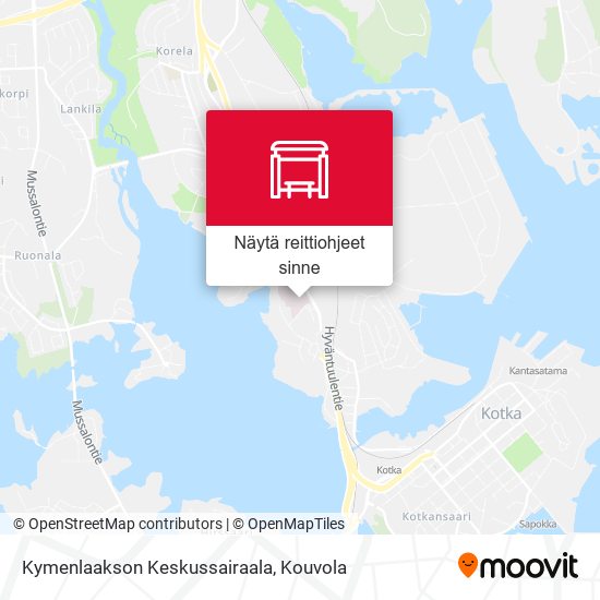 Kuinka päästä kohteeseen Kymenlaakson Keskussairaala paikassa Kotka  kulkuvälineellä Bussi?