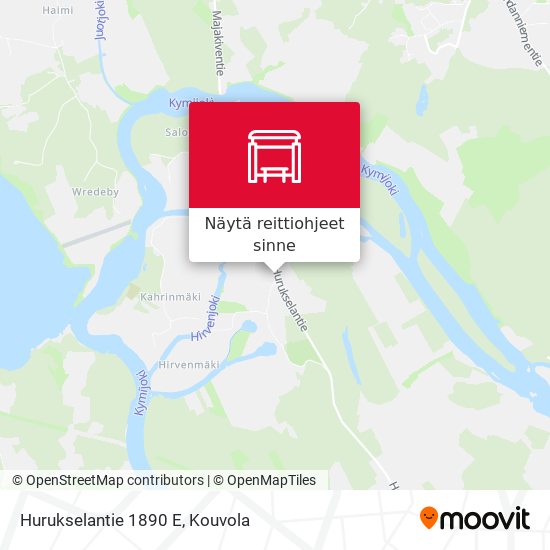 Hurukselantie 1890 E kartta
