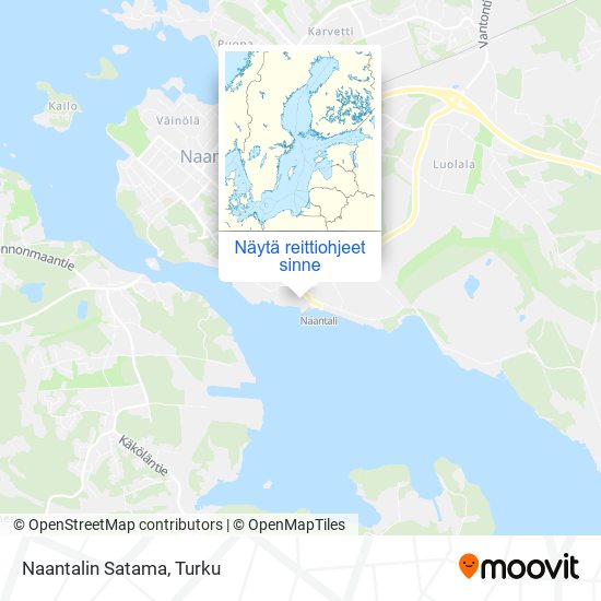 Naantalin Satama kartta