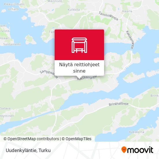 Uudenkyläntie kartta