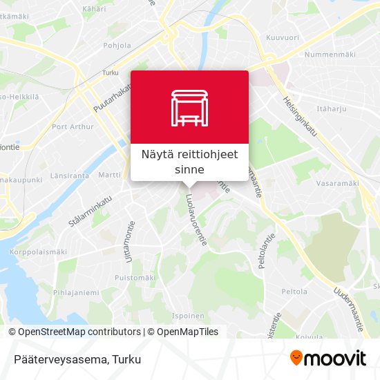 Pääterveysasema kartta