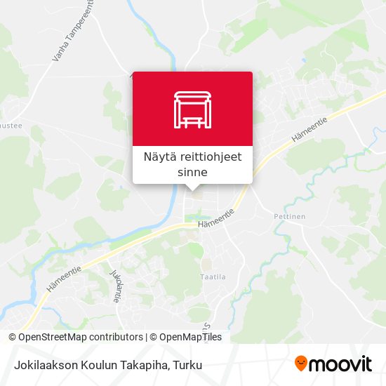 Jokilaakson Koulun Takapiha kartta