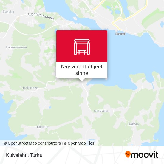 Kuivalahti kartta