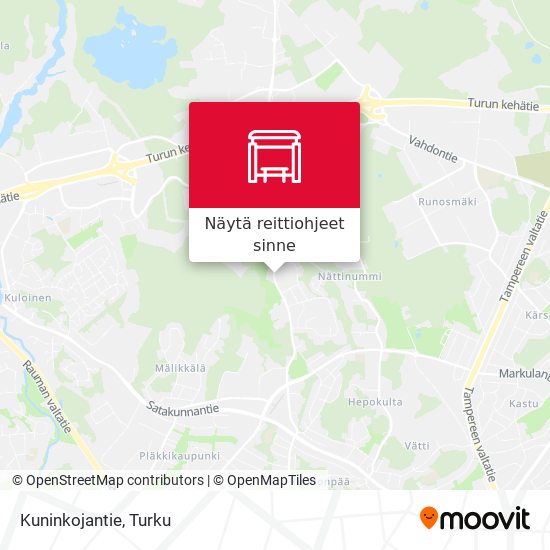 Kuninkojantie kartta