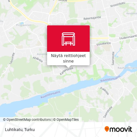 Luhtikatu kartta