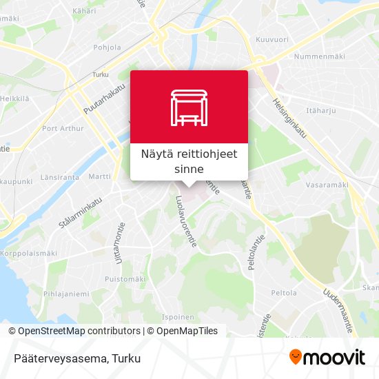 Pääterveysasema kartta