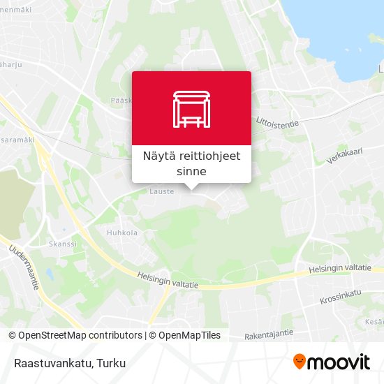 Raastuvankatu kartta