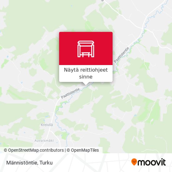 Männistöntie kartta