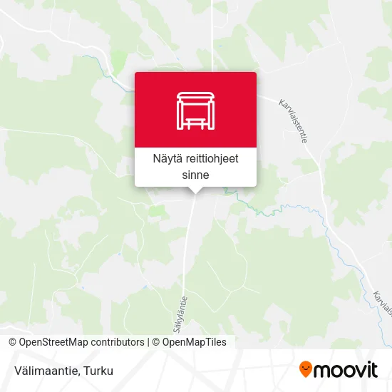 Välimaantie kartta