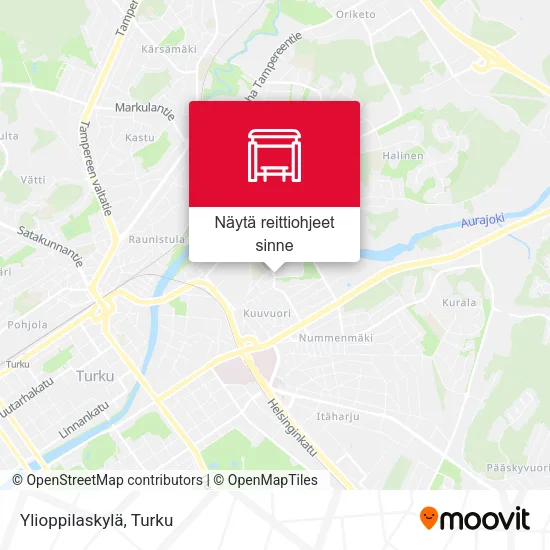 Ylioppilaskylä kartta