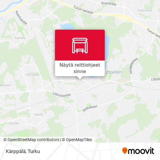Kärppälä kartta