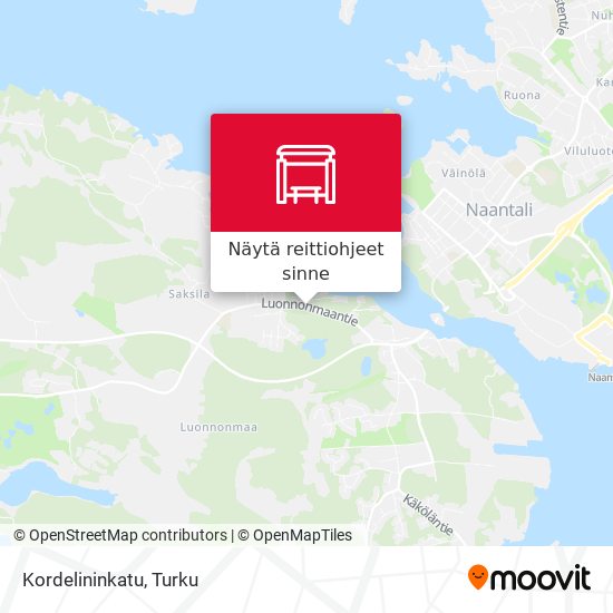 Kordelininkatu kartta