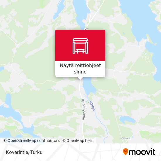 Koverintie kartta