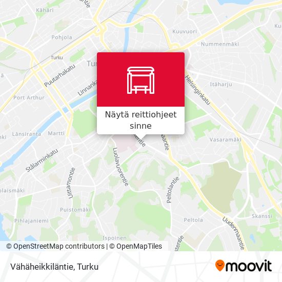 Vähäheikkiläntie kartta