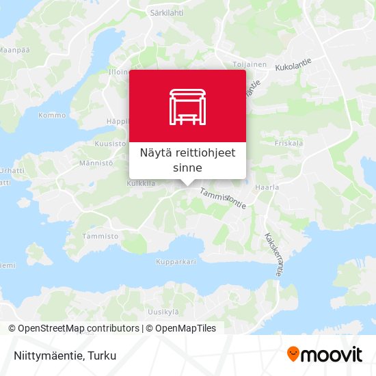 Niittymäentie kartta