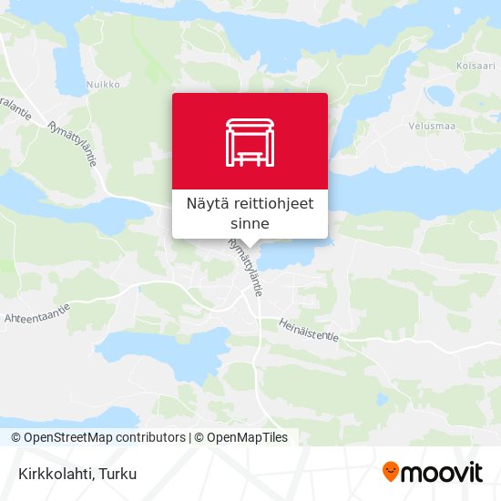 Kirkkolahti kartta