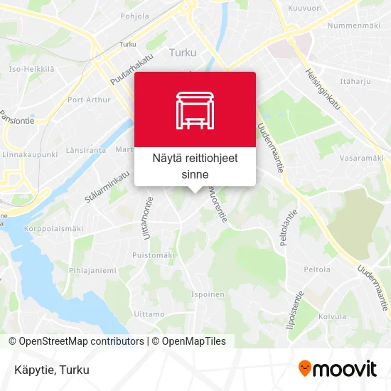Käpytie kartta